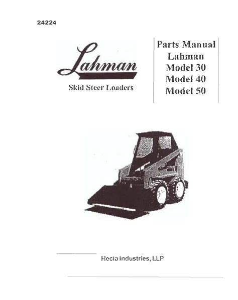 lahman skid steer service manual|repossessed skid steers for sale.